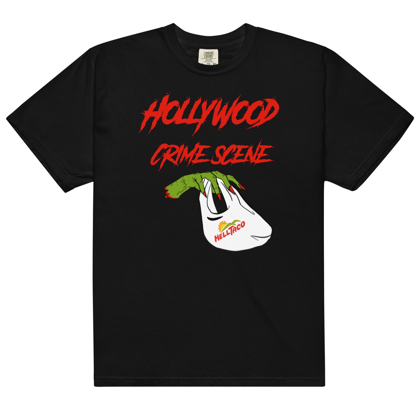 slasher garment-dyed heavyweight t-shirt