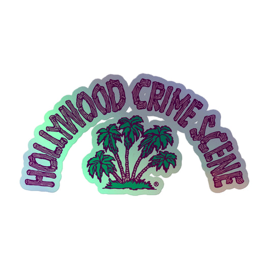 Holographic Camp Sticker