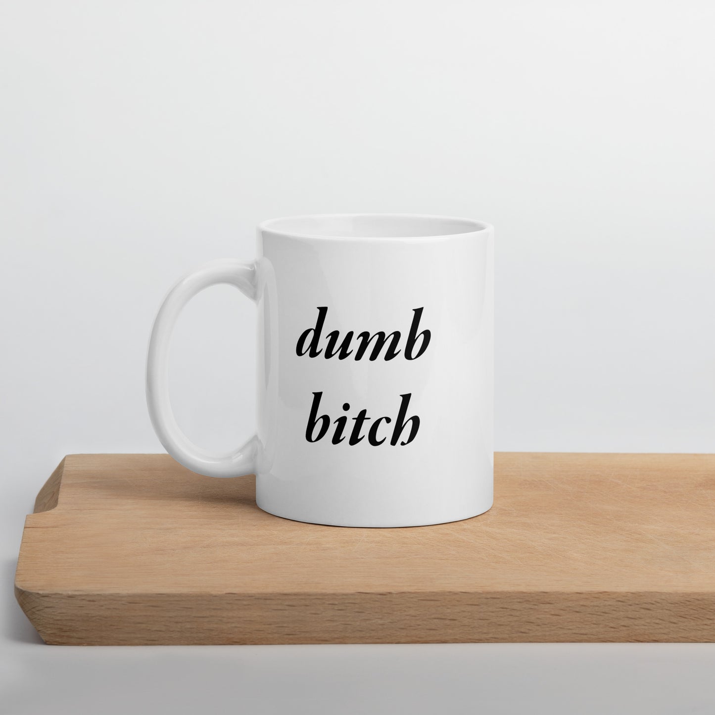 plain bitch mug